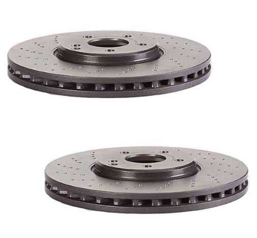 Brembo Brake Pads and Rotors Kit - Front and Rear (330mm/300mm) (Ceramic)